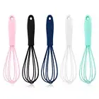 Multifunctional Rotary Manual Egg Beater Mixer Mini Plastic Kitchen Egg Whisk.