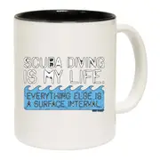 Scuba Diving Scuba Diving Is My Life Mug Cup