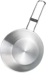 JOINPAYA 1Set Stainless Steel Camping Bowls with Bag Lightweight Outdoor Picnic Cookware Design Multi Purpose Picnic Accessories for Hiking BBQ and Backpacking