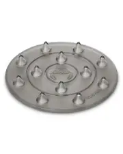 Crab Grab Grip Disk Stomp Pad for Snowboarding - Smoke