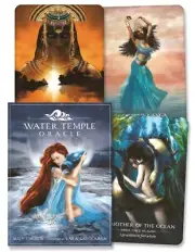 WATER TEMPLE ORACLE Deck Card & Book Set witchcraft tarot Goddess fortune cards