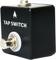 Generic Tap Tempo Switch Pedal Guitar Parts Easy to Carry Lightweight Foot Switch Single Momentary Footswitch for Effect Pedals Bass