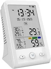 Tuya WIFI Temperature Humidity Sensor Hygrometer Thermometer Smart Home for Babyroom Bedroom