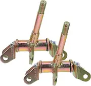 JUMPLAWN 2Pcs Go Kart Steering Replacement Parts Front Spindles for ATV Utv Durable for Improved Maneuverability and Control