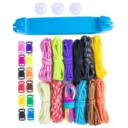 Paracord Bracelet Jig Parachute Cord Loom - Crafting DIY Weaving Tool Making Kit