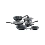 Baccarat STONE 6 Piece Cast Aluminium Cookware Set with Stir Fry Pan