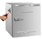 1.6 Cu Ft Retro Mini Fridge with Side Bottle Opener - Moonbeam