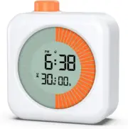 Visual Timer for Kids Time Management Tool with Alarm Hour Clock for Home School
