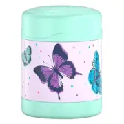 Genuine! THERMOS Funtainer S/S 290 ml Vacuum Insulated Food Jar Butterfly Frenzy