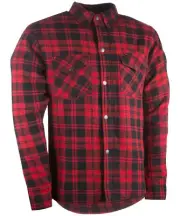 HIGHWAY 21 Marksman Riding Flannel 4XL Black/Red #6049 489-1180~8