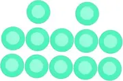 Silicone Protective Cover Set 12 Pcs Noise Reduction Hospital Use Sturdy and Reliable