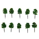 10pcs Model Trees for Architecture Scenery and Home Decor (69 characters)
