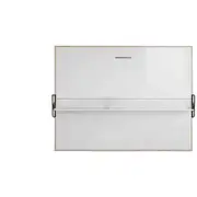 EzSpace Single Long Size White NOBU Wallbed Horizontal With Desk