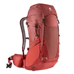 DEUTER FUTURA PRO透氣網架背包/登山背包/女性窄肩款34SL岩漿紅 3401021