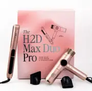 H2D Max Duo Pro Set Pro Dynamic Rose Gold Dryer & Straightener