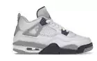 DS Authentic Air Jordan 4 Retro (GS) WhiteMidnight Navy GS 4Y/ W 5.5 408452-140