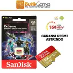 SANDISK EXTREME A2 MICRO SD 卡 SDXC 256GB 160MBPS 用於移動遊戲