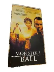 Monsters Ball VHS Tape 2002 Billy Bob Thornton Halle Berry Heath Ledger Sealed
