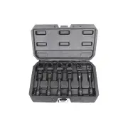 6Pc PK Tool 3/8" Drive Flexible Diesel Injection Spanner Set - Extra-Long Shank