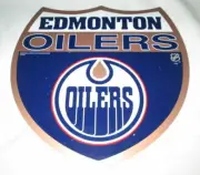 EDMONTON OILERS INTERSTATE SIGN 12" x 12" #12 - NEW