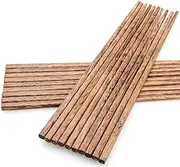 Art Shows-10-Pairs Wooden Chopsticks Set, Dishwasher Safe Chopstick, Paint-Free Wax-Free Natural Healthy, Chinese Classic Style for Kitchen, Dining Room, Gourmet, Noodles (9.8 Inch)