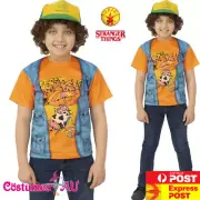 Boys Dustin Stranger Things Roast Beef Costume Child Kids Teen Halloween Outfit