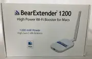 BearExtender 1200 For up To Mac OS 10.10 High Power Wi-Fi Booster New Sealed Box