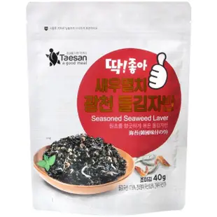 【Taesan】海鮮風味炒海苔酥(40g)