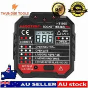 Thunder Tools HABOTEST Advanced RCD Electric Socket Tester Automatic