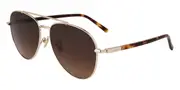 Salvatore Ferragamo SF316S 745 Men's Sunglasses Gold Size 61