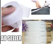 70M Iron-on Hemming Strip Hem Tape in White No Sewing Required Fusing Tape DIY