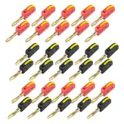 Reliable 4mm Banana Plug Banana Connectors 32A High Current Connection Solution