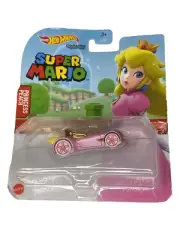 Hot Wheels Super Mario Princess Peach GYB784B10 Character Car 1/64 brand NEW pkg