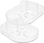 jojofuny 2pcs Security Camera Bracket Wall Mount No Drill Mounting Monitor Shelf Floating Shelf for Home Office