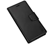 Ezydigitals Case for Oppo A60 5G Hanman Leather Wallet Flip Phone Case Cover - Black