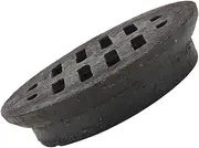 KALLORY Outdoor Trench Drain Grate Heavy Duty Iron Cover for Kitchen Sewer City Drainage Systems and Wastewater Management Durable Design Prevents Debris Blockage Inlet