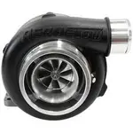 Aeroflow Boosted 5455 1.06 T3 Flange V-Band Outlet GTX3071 Black - AF8005-3002BLK