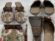 Miu Miu FUme daisy Mules Sandals Sandals Shoes Shoes Flats Slides New 39