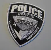 Huron California Police Subdued Patch ++ Mint Fresno County CA