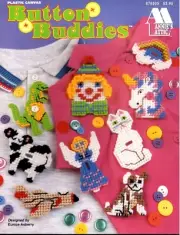 Button Buddies Plastic Canvas Leaflet Annie's Attic 879305