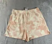 Grayson Threads Sleepwear womens tye dye pajama shorts size medium