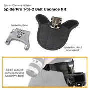 Spider Camera Holster SpiderPro 1-to-2 Camera Upgrade v2