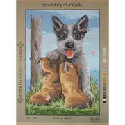 Country Threads Tapestry Printed Blueys Boots