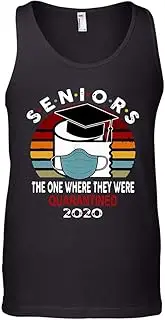 [keoStore] Vintage Seniors, One Where They were Quarantine d 2020 Class Tank Top