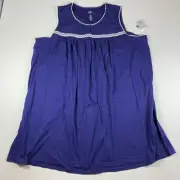 Croft & Barrow Women's Sleepwear Nightgown Sz 3X