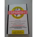 二手品 【750 SPANISH VERBS AND THEIR USES】 750個西班牙文動詞與用法(英/西對照)