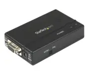 StarTech High Resolution VGA to Composite (RCA) or S-Video Converter - PC to TV