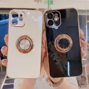 Case for iPhone 11 12 13 14 15 16 Pro Max XR 8 Plus Shockproof Ring Holder Cover
