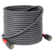 YAMATIC Super Flexible Pressure Washer Hose 50FT 1/4", Kink Resistant Power W...