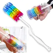 Bottle Brush Cleaner-Baby Milk Bottle Cleaner Soft Silicone Bottle Brusher / ...